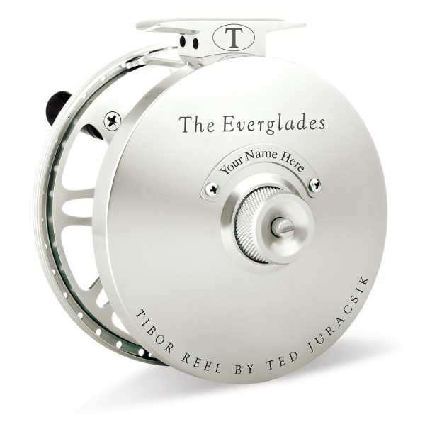 Tibor Everglades Frost Silver Fly Fishing Reel